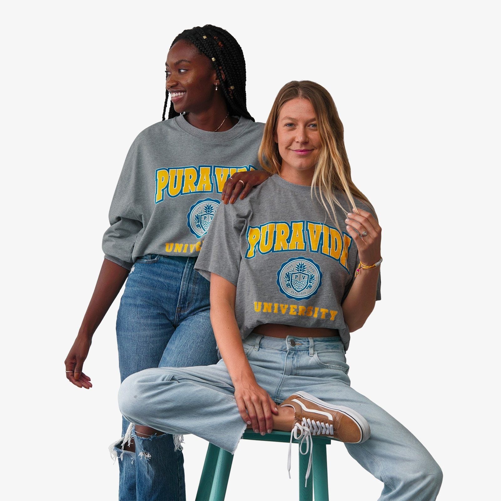 PV University Oversized Crew Fleece