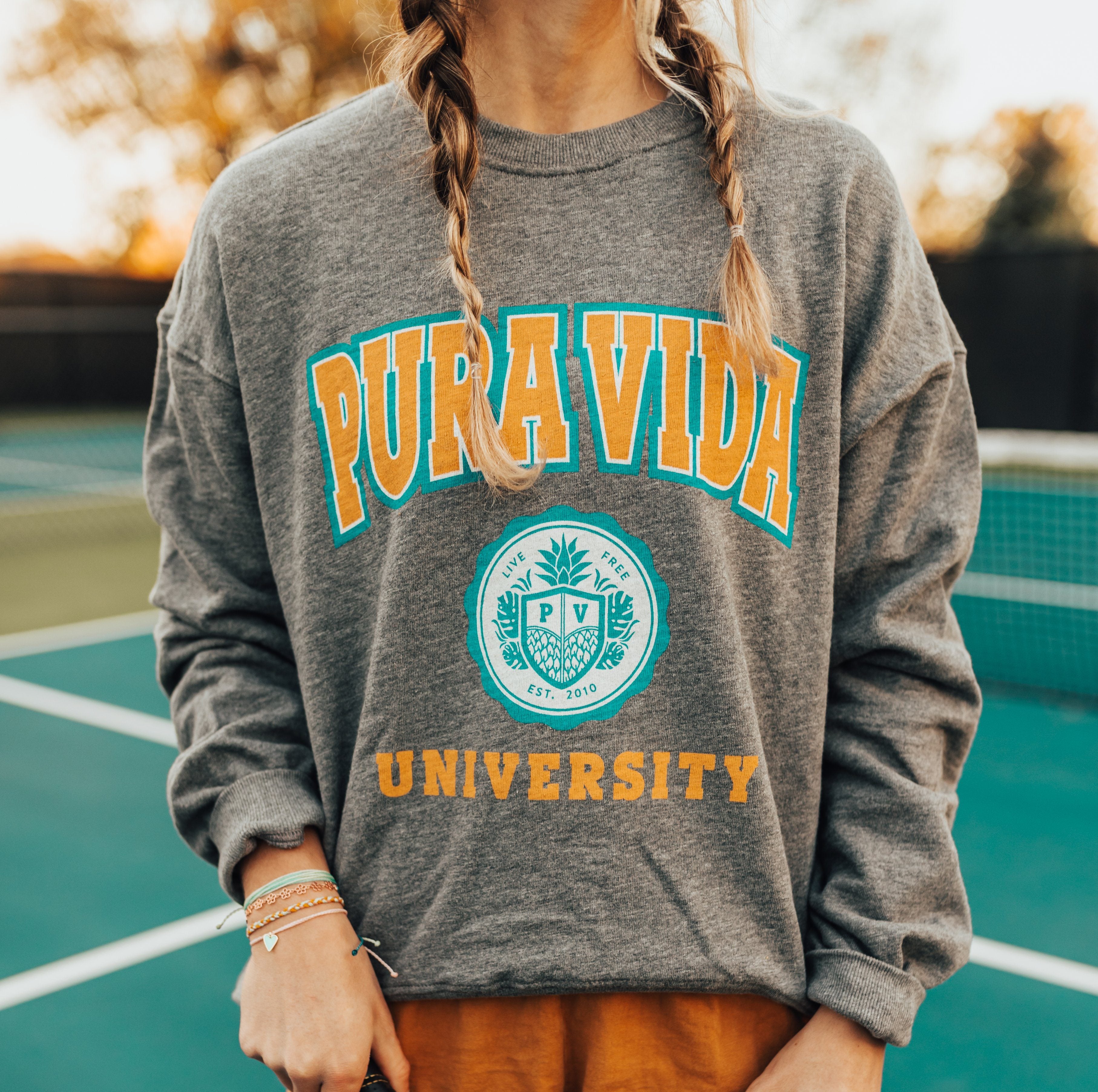 PV University Oversized Crew Fleece