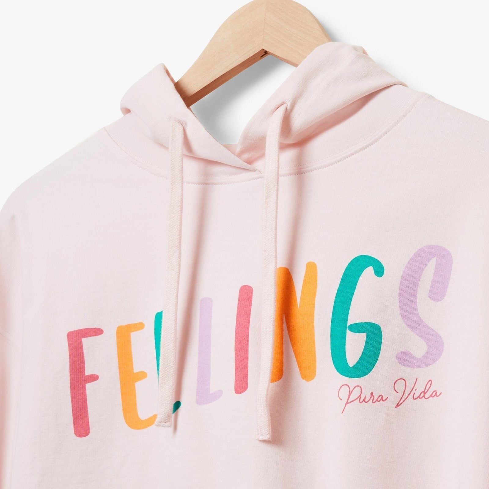 Feelings Crop Hoodie