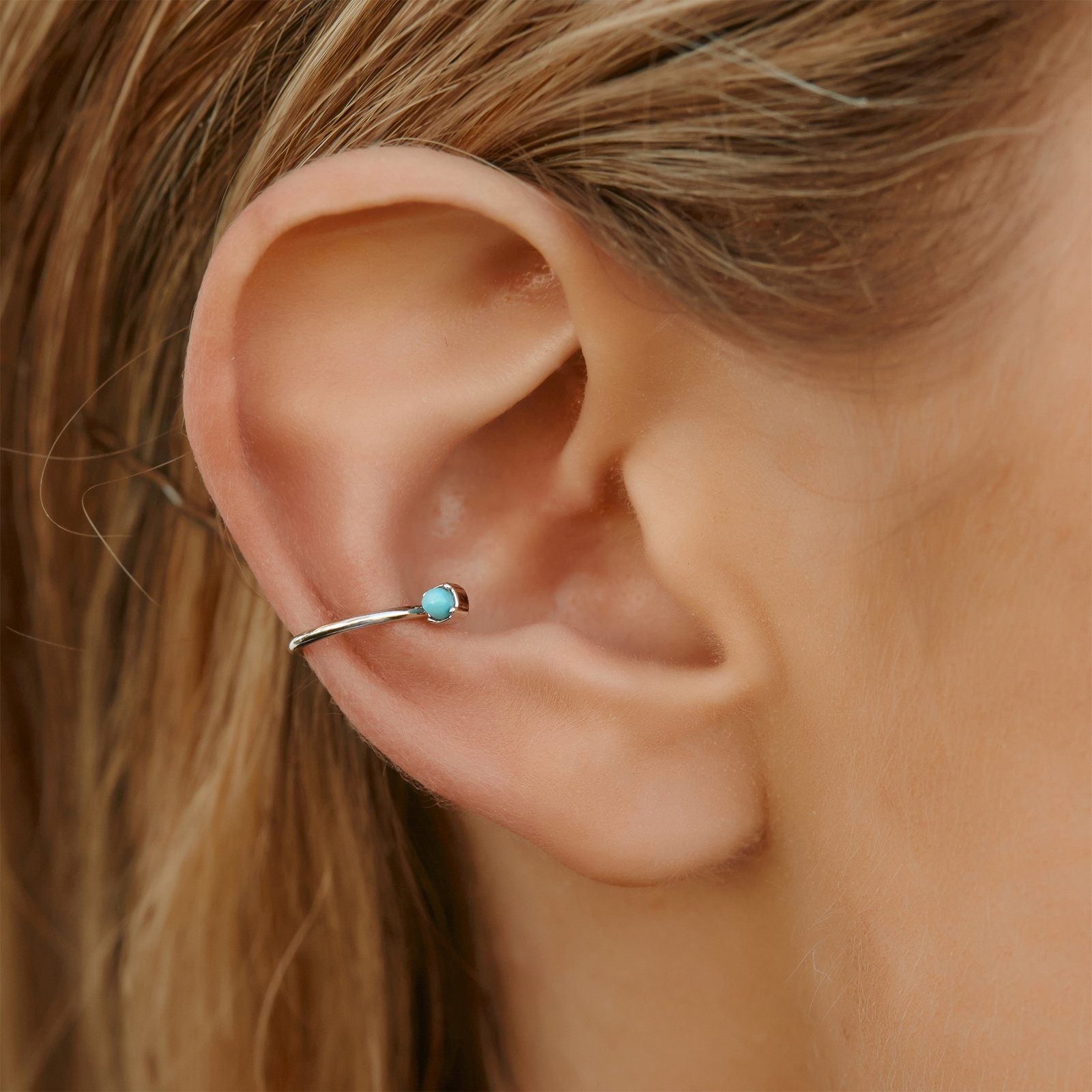 Bitty Gemstone Ear Cuff