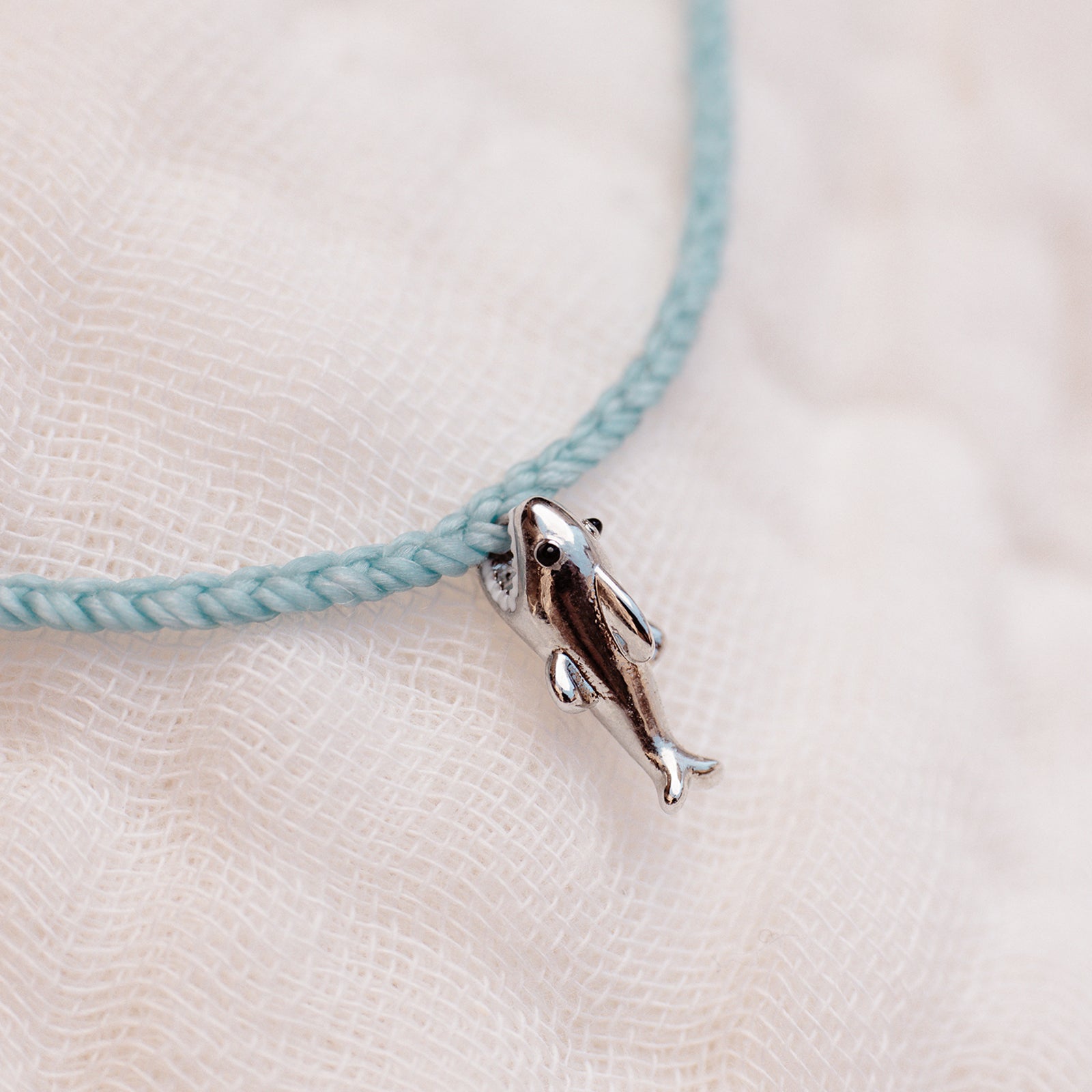 Hanging Shark Charm Bracelet