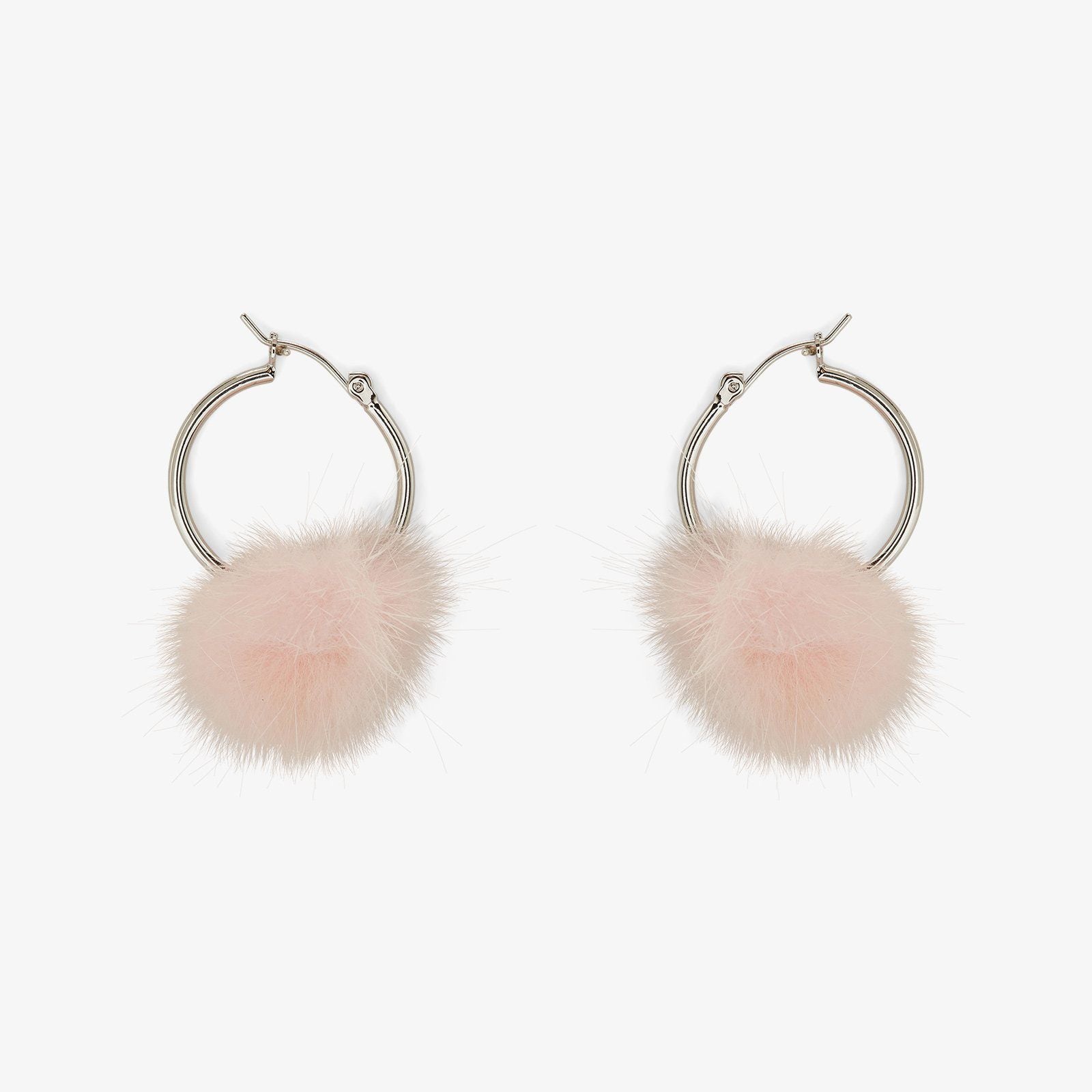 Puff Hoop Earrings