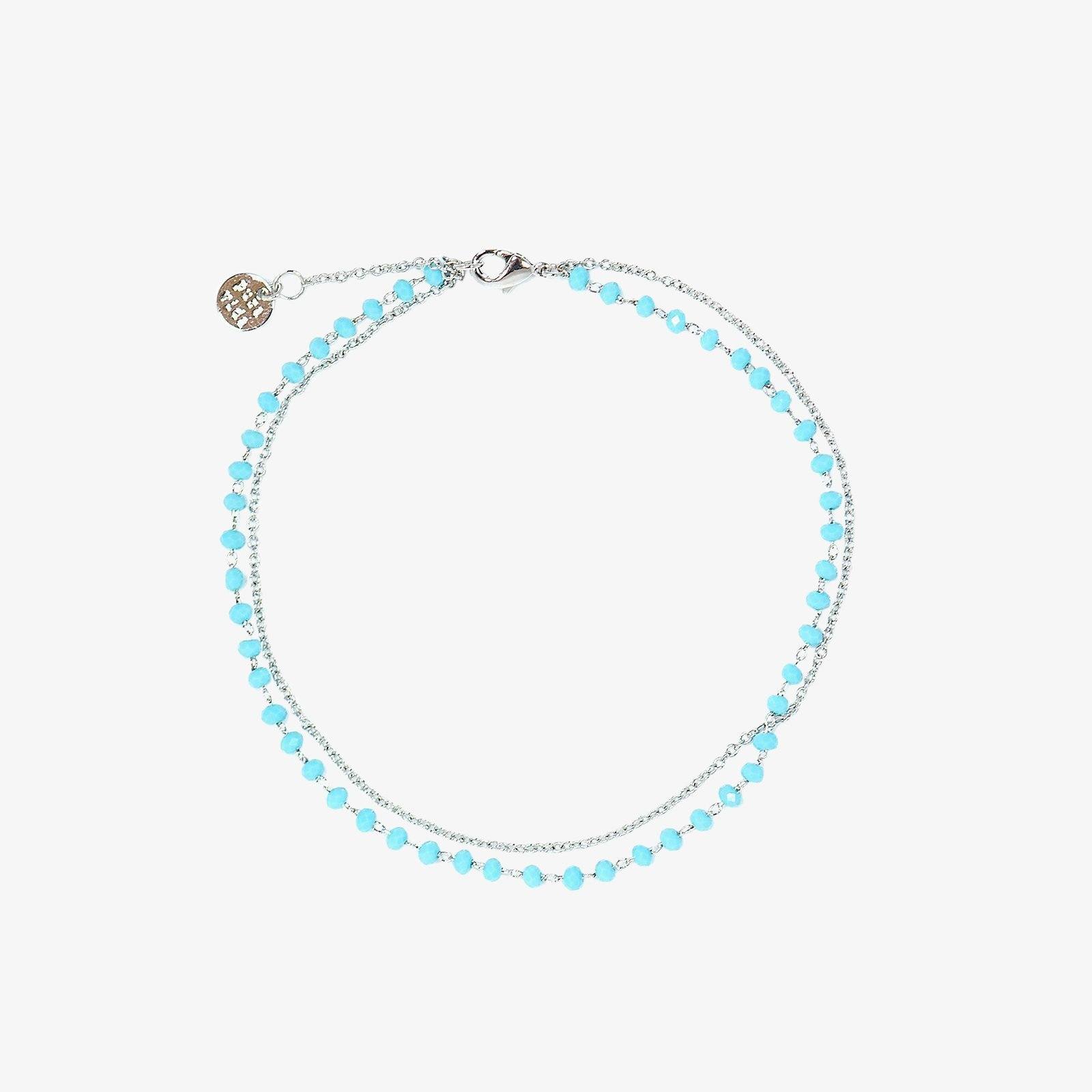 Beaded Chain Anklet