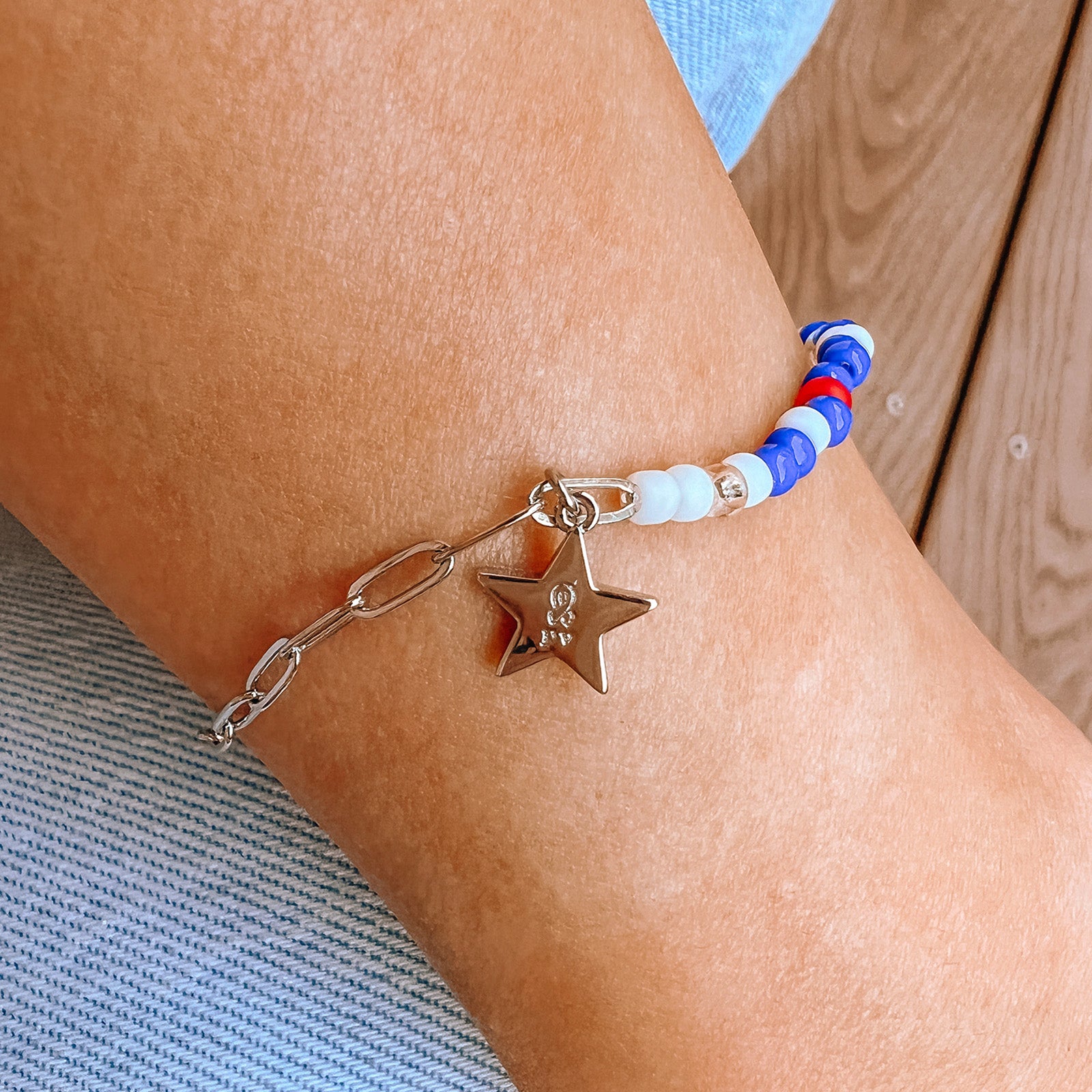 Homes For Our Troops Stretch Bracelet