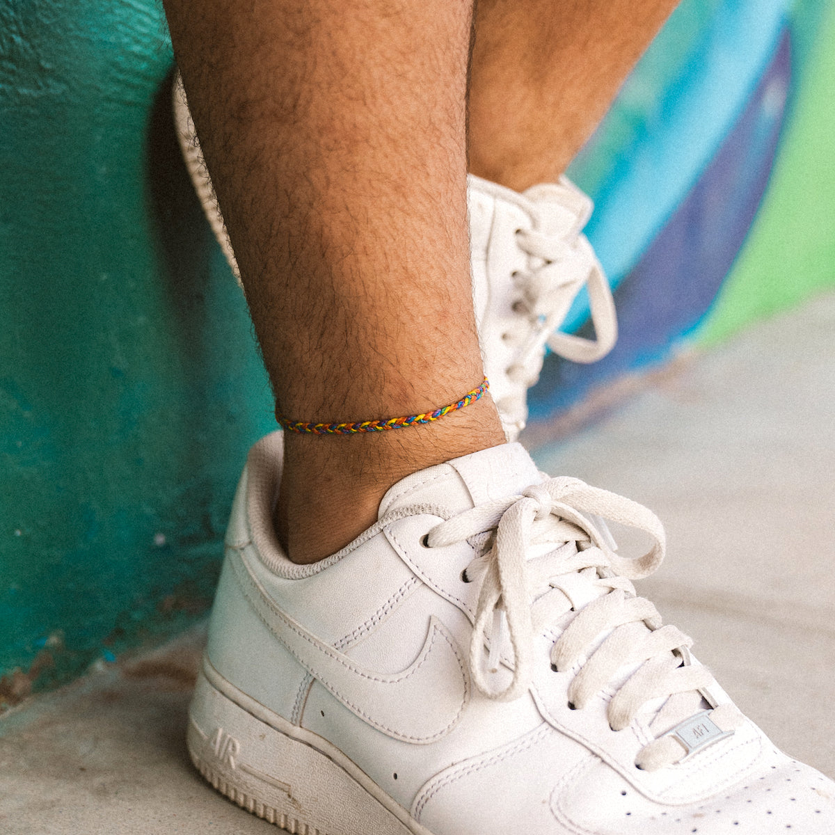 Pride Mini Braided Anklet