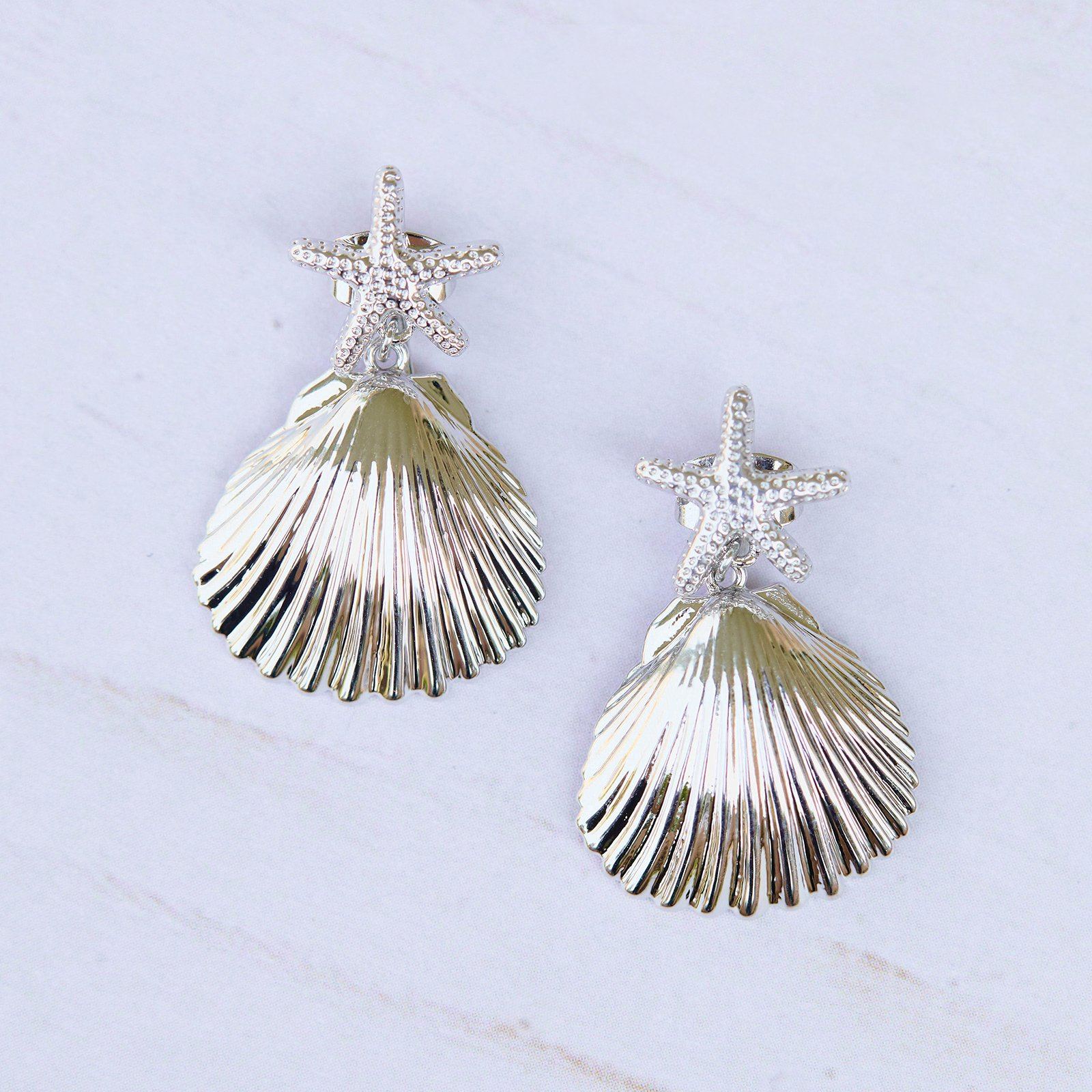 Starfish Dangle Earrings