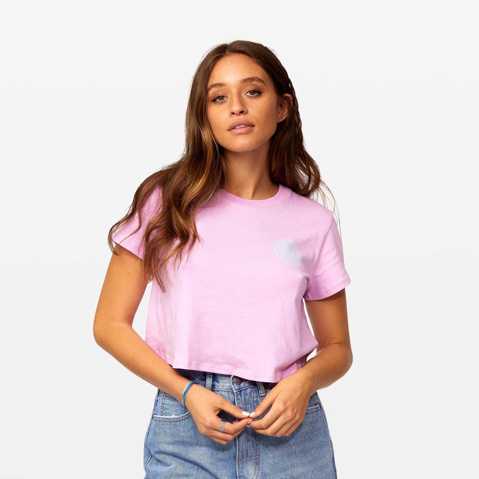 PV Sun Logo Crop Tee