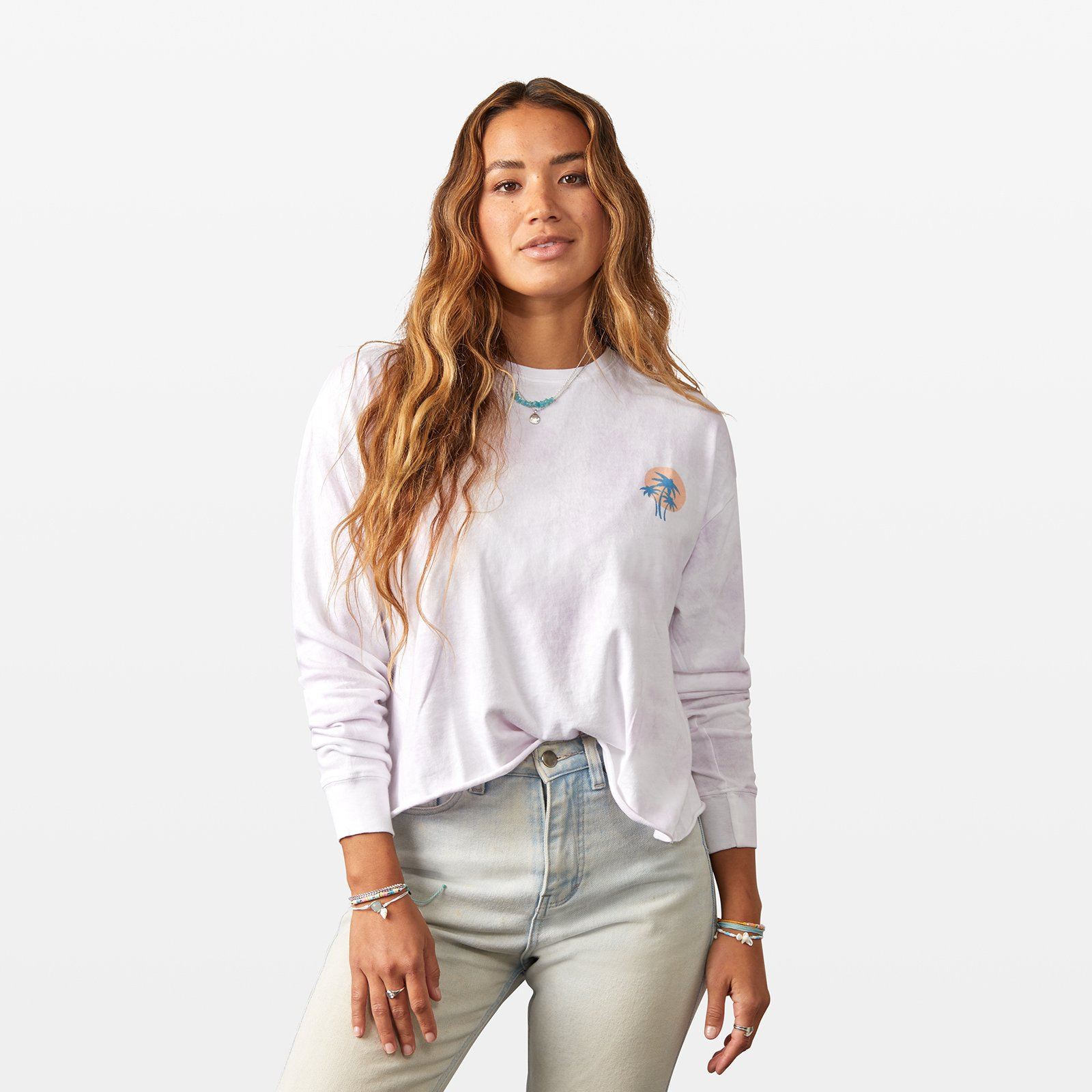 Surf Tour Long Sleeve Boxy Tee