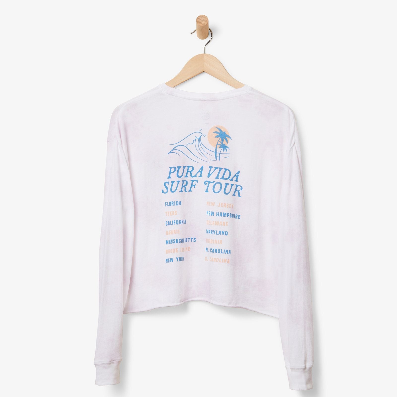 Surf Tour Long Sleeve Boxy Tee