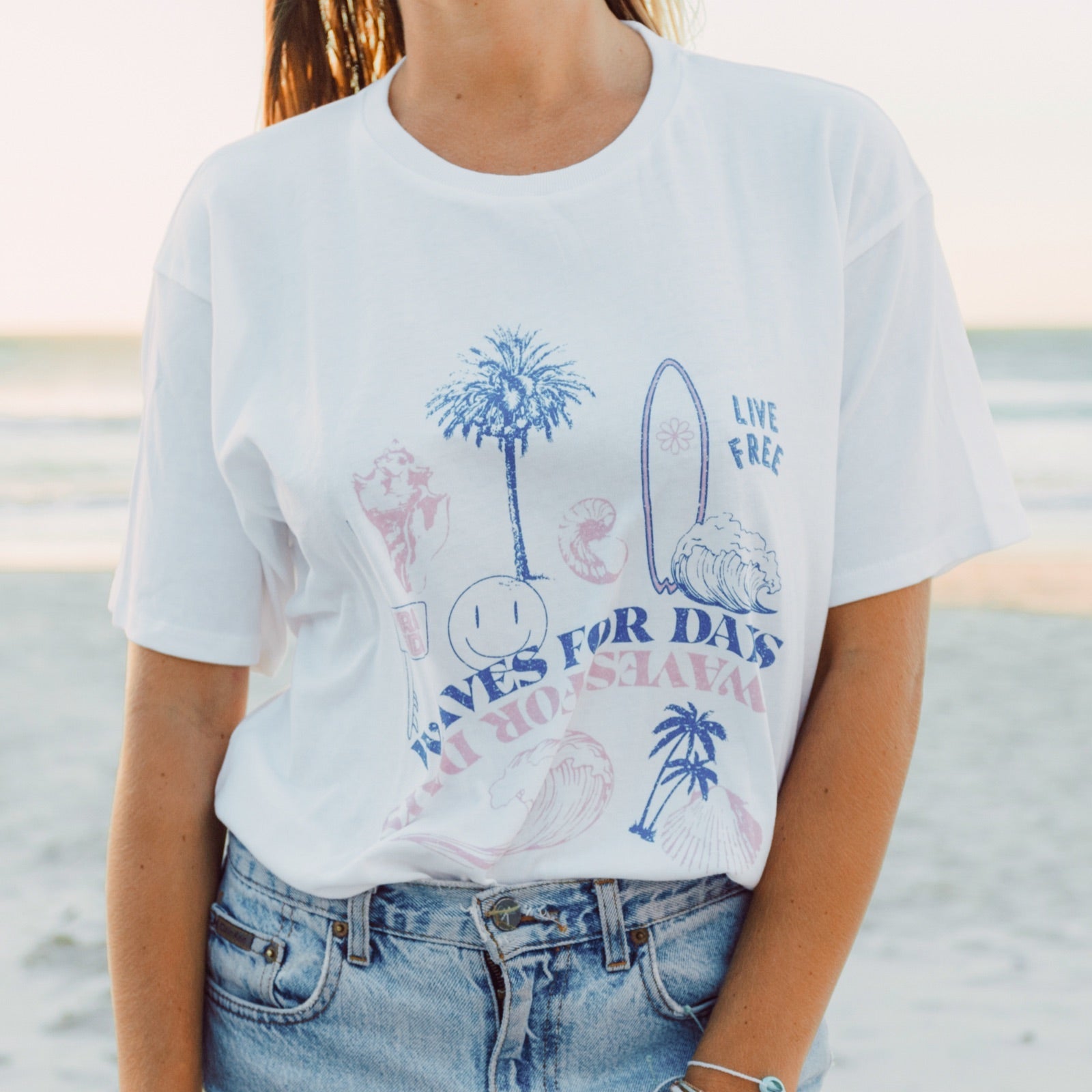 Waves for Days Tee