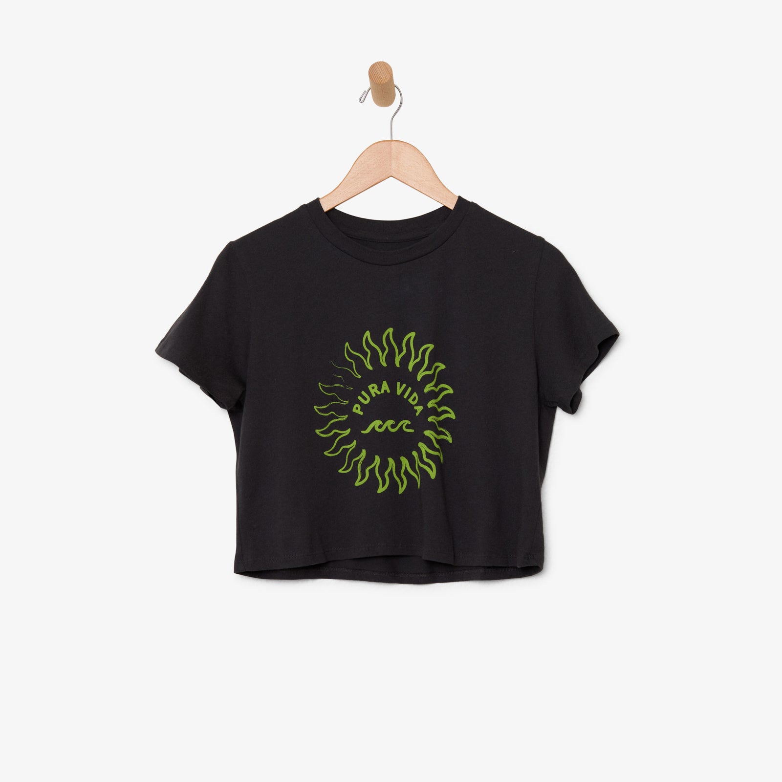 PV Wave Logo Crop Tee