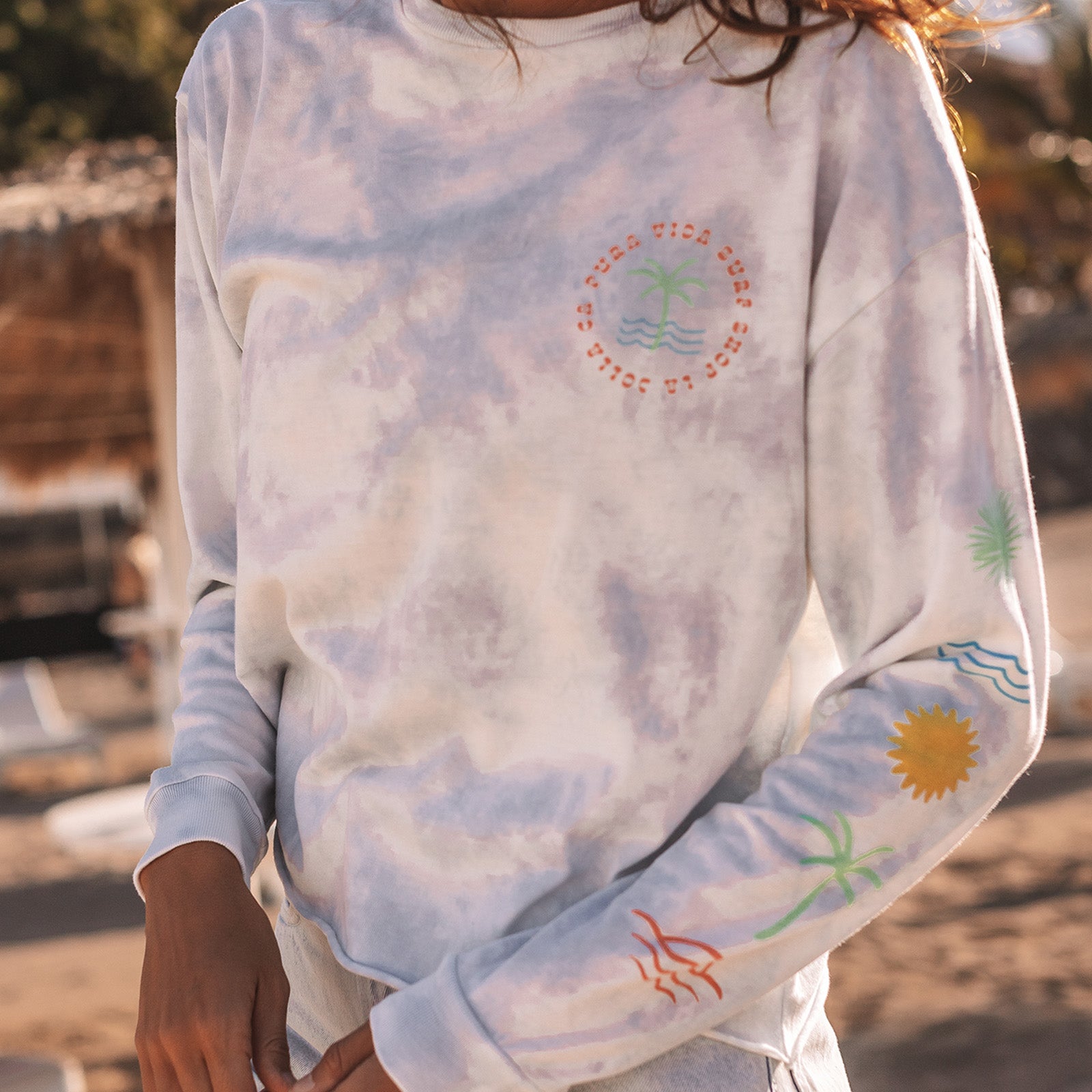 PV Surf Shop Long Sleeve Boxy Tee