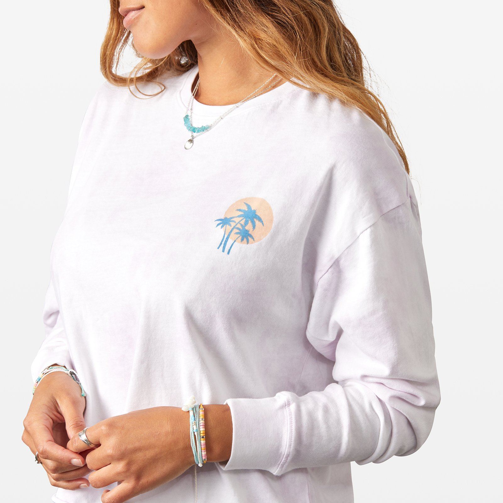 Surf Tour Long Sleeve Boxy Tee