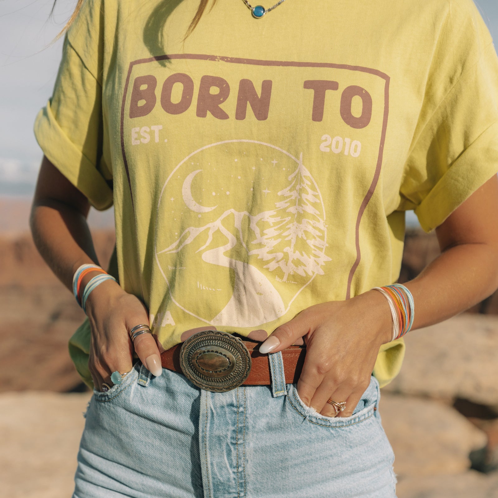 Born to Roam Tee