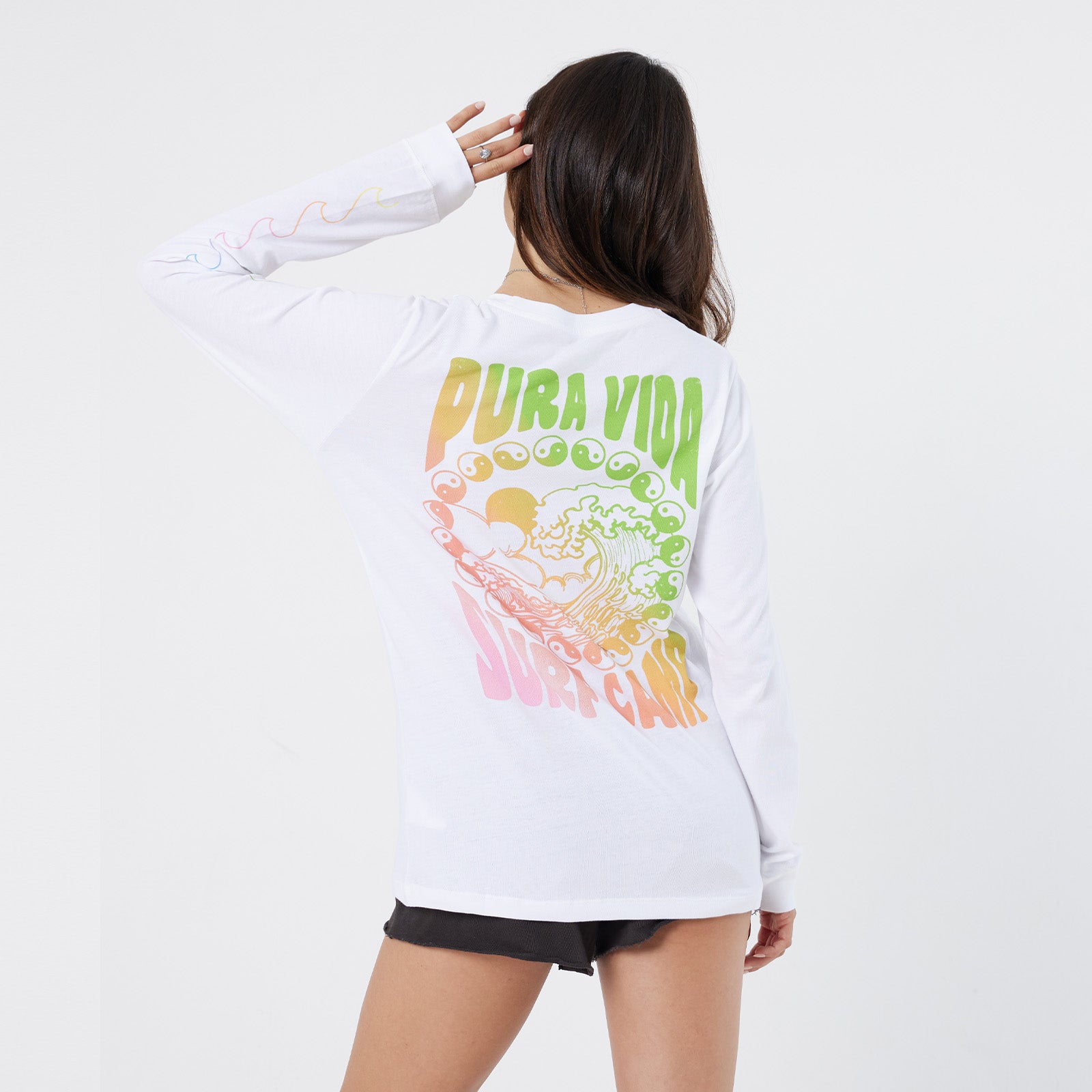 Surf Camp Long Sleeve Crew Tee