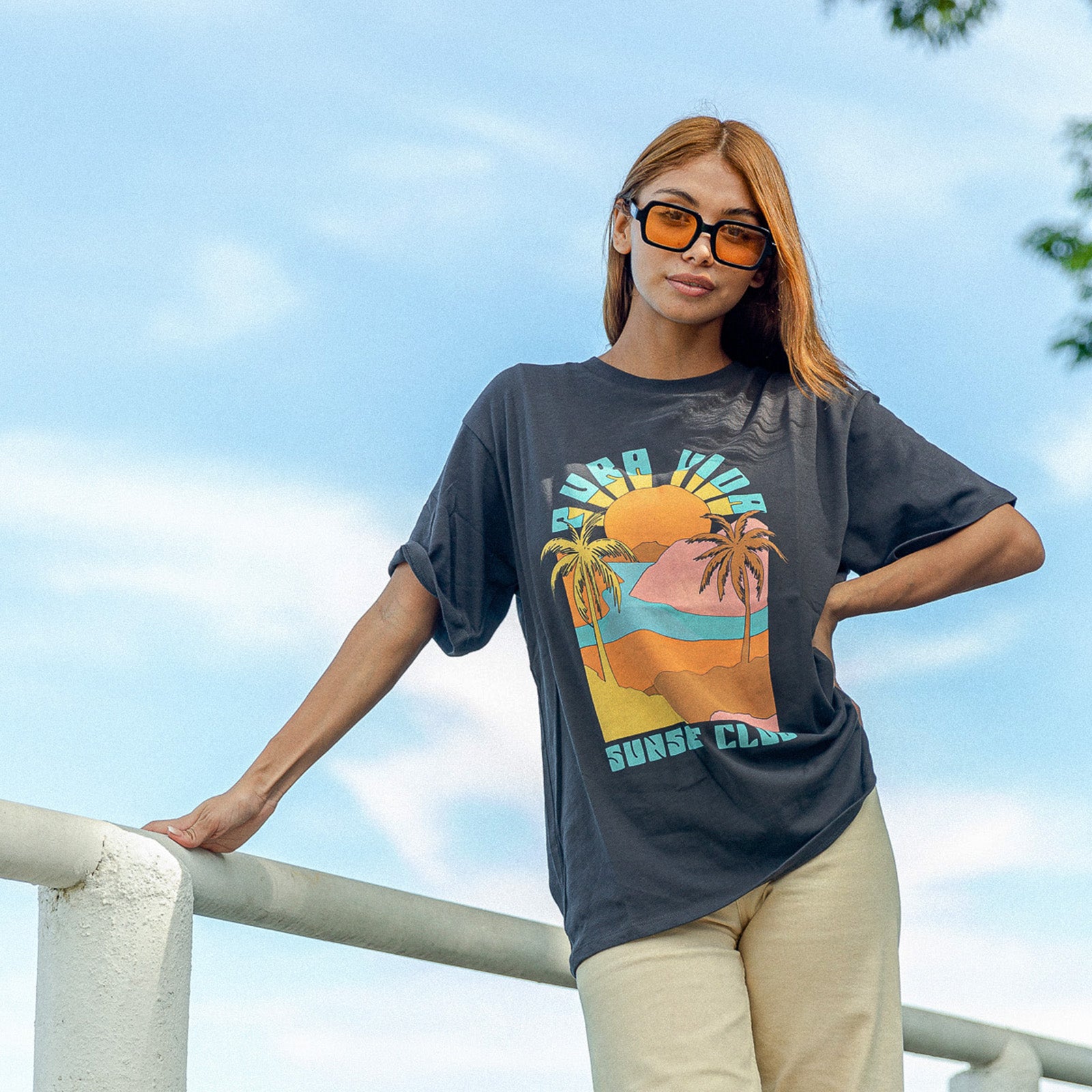 Sunset Club Tee