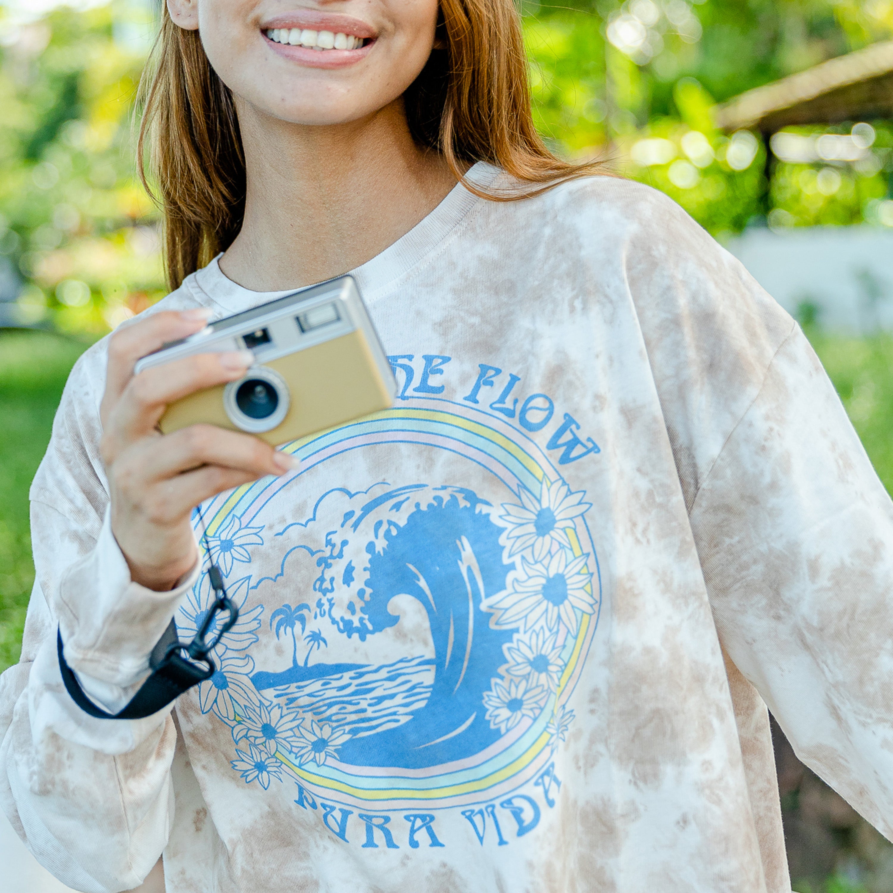 Go with the Flow Long Sleeve Boxy Tee