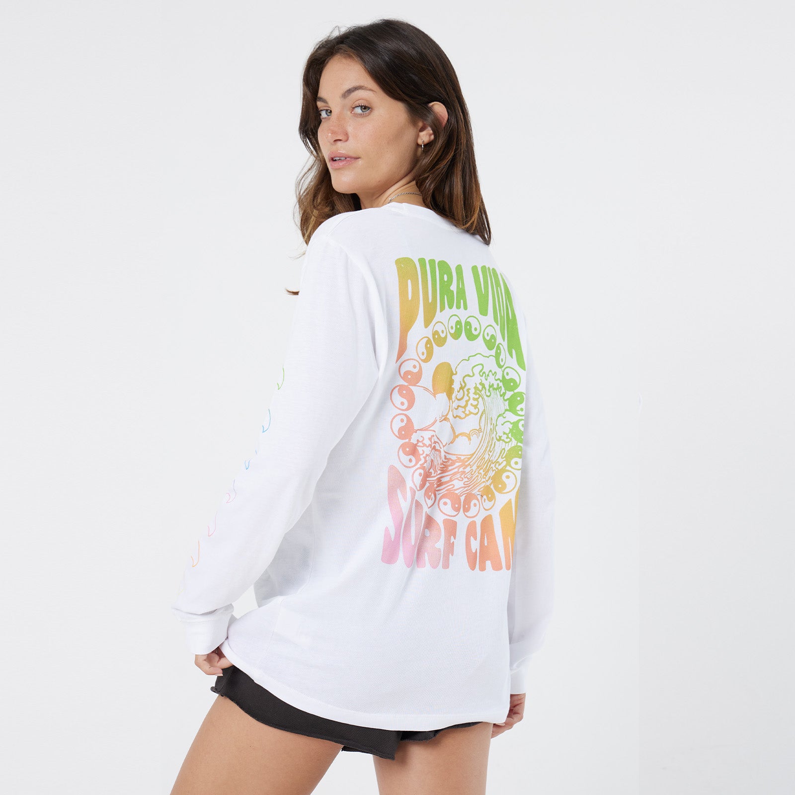 Surf Camp Long Sleeve Crew Tee